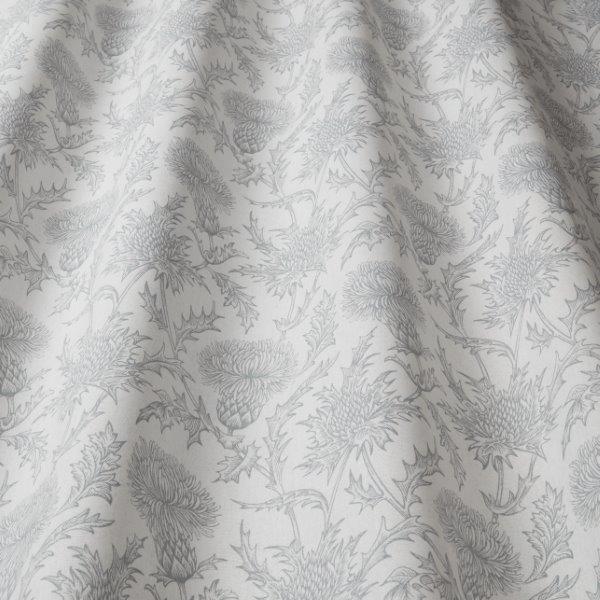 Carlina floral fabric in Dusk