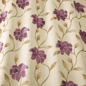 everglade berry floral fabric