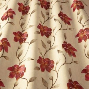 everglade cherry floral fabric